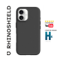 COQUE SOLIDSUIT NOIR CLASSIC POUR APPLE IPHONE 16 - RHINOSHIELD™