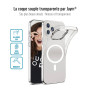 COQUE SOUPLE TRANSPARENTE MAGSAFE COMPATIBLE APPLE IPHONE 16 - JAYM®