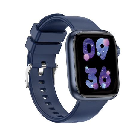 MONTRE CONNECTEE INTELLIGENTE IGO WATCH 3 – ASSISTANT VOCAL - FREQUENCE CARDIAQUE - IP67 – BLUETOOTH 5.3 - BLEUE