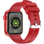 MONTRE CONNECTEE INTELLIGENTE IGO WATCH 3 – ASSISTANT VOCAL - FREQUENCE CARDIAQUE - IP67 – BLUETOOTH 5.3 - ROUGE