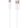 CABLE CHARGE & SYNCHRO USB-A VERS USB-C (15W) - LONGUEUR 1M - BLANC