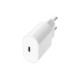 CHARGEUR SECTEUR RAPIDE USB-C 20W PD - BLANC