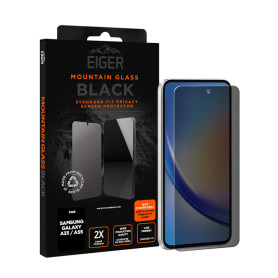 VERRE TREMPE PREMIUM 2.5D PRIVACY POUR SAMSUNG GALAXY A35 / A55 - EIGER®