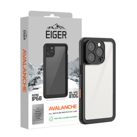 COQUE 360 AVANT / ARRIERE ETANCHE IP68 ET RENFORCEE *DROP TEST 2M* POUR APPLE IPHONE 16 PRO MAX - EIGER®