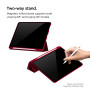 ETUI FOLIO ROUGE STAND MAGNETIQUE RENFORCÉ AVEC EMPLACEMENT STYLET POUR APPLE IPAD PRO 11 (2024) - EIGER®