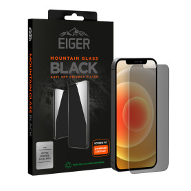 VERRE TREMPE PREMIUM 2.5D PRIVACY POUR APPLE IPHONE 12 / 12 PRO - EIGER®