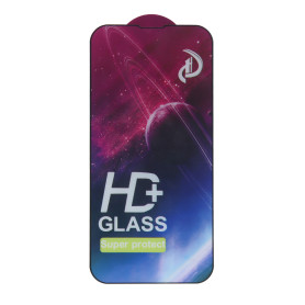 VERRE TREMPE PREMIUM ASAHI 9D AVEC CONTOUR NOIR COMPATIBLE SAMSUNG GALAXY A05S - GLASS SHIELD