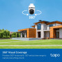 CAMERA WIFI POUR EXTERIEUR AVEC ENREGISTREMENT - ROTATIVE 360° ET INCLINABLE 113° - VIDEO 1080P FULL HD - TAPO - TPLINK