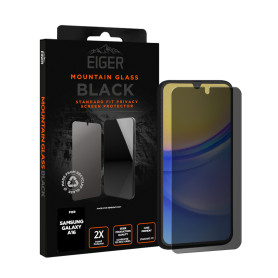 VERRE TREMPE PREMIUM 2.5D PRIVACY POUR SAMSUNG GALAXY A16 4G / 5G - EIGER®