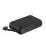 BATTERIE DE SECOURS 10 000 MAH - CABLE USB-C INTEGRÉ - NOIRE - BELKIN