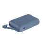 BATTERIE DE SECOURS 10 000 MAH - CABLE USB-C INTEGRÉ - BLEUE - BELKIN