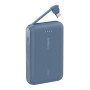 BATTERIE DE SECOURS 10 000 MAH - CABLE USB-C INTEGRÉ - BLEUE - BELKIN